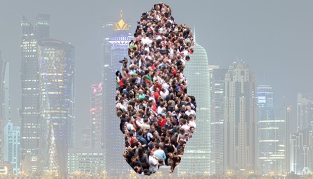 Qatar population reaches all-time high at 2.67mn