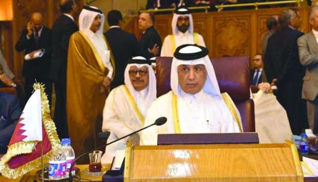 Qatar renews vow to back Palestinian, Syrian peoples