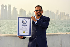 Qatar Resident Ganesh Kelagina Beedu Shenoy has set a world record 