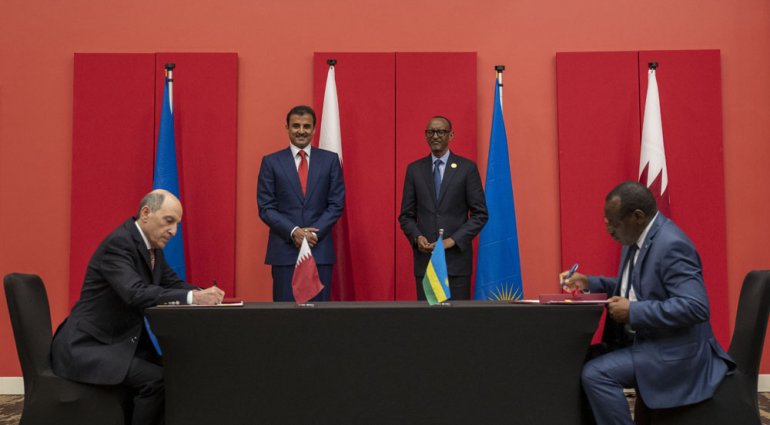 Qatar, Rwanda sign three agreements