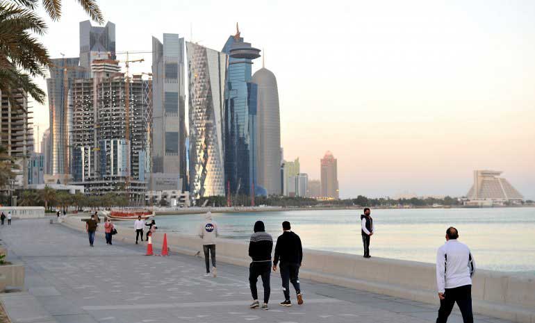 Qatar seeing spike in virus cases, hospitalisations