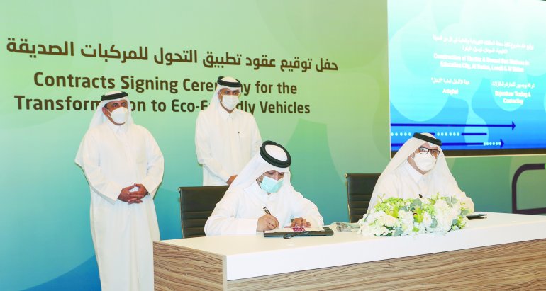 Qatar signs nearly QR6bn contracts for transformation to eco-friendly vehicles