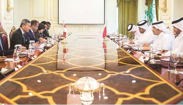 Qatar, Singapore to keep increased level of relations