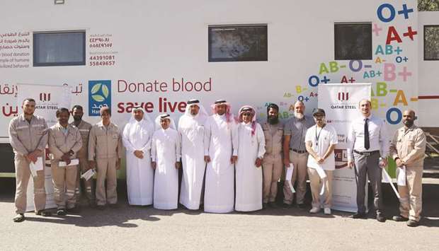 Qatar Steel holds blood donation campaign