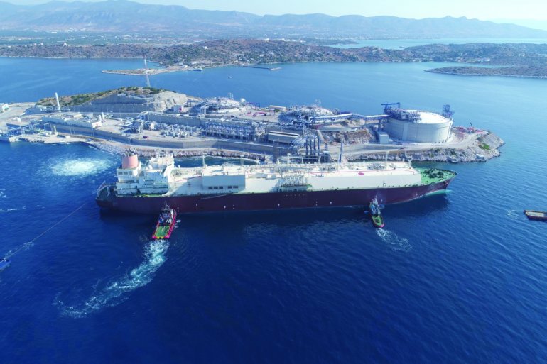 Qatargas delivers first Q-Flex LNG cargo to Revithoussa Terminal