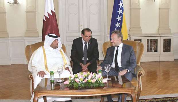 Qatari ambassador presents credentials