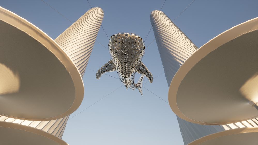 Qatari Diar unveils 'Al Nehem' whale shark installation on Lusail Boulevard