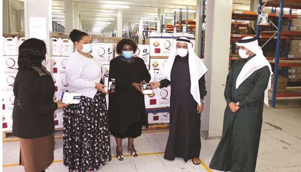 Qatarقs embassy delivers medical aid to Eswatini
