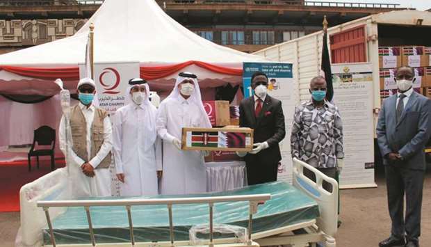 Qatarقs embassy provides medical aid to Kenya