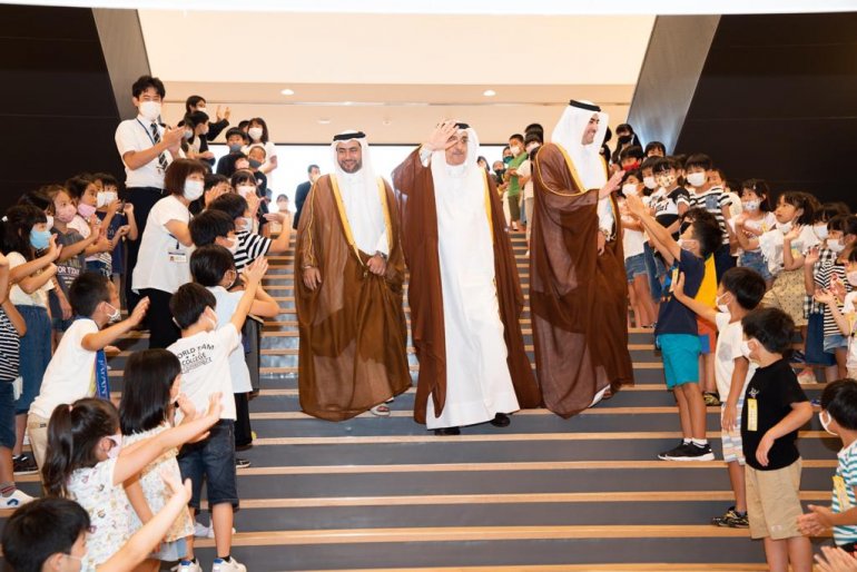 Qatar's Ambassador to Japan participates in opening ceremony of Onagawa School funded by Qatar Friendship Fund