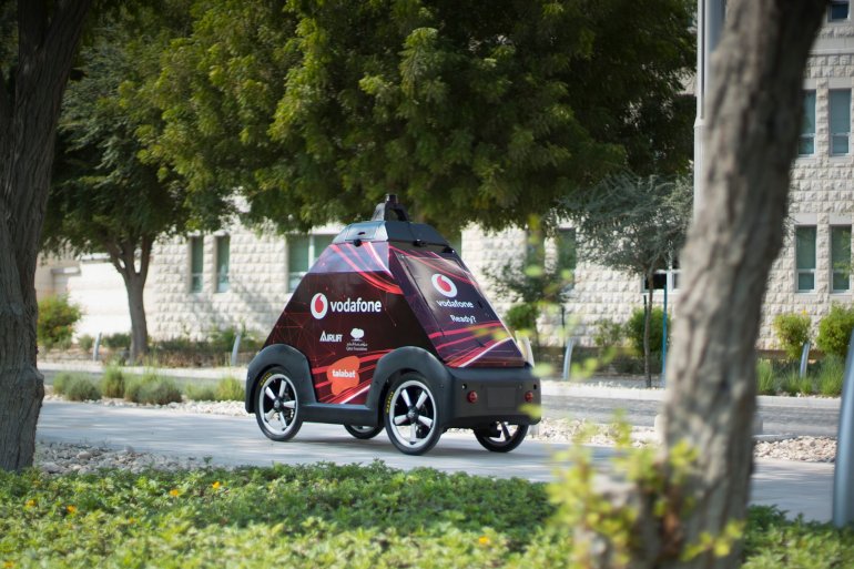 Qatar’s first self-driving delivery vehicle begins trial