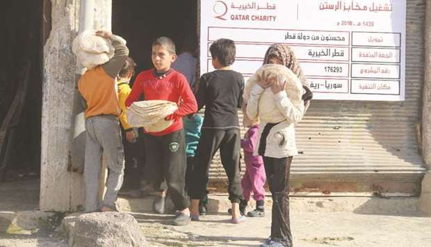 QC backs Al Rastan Bakery to aid displaced in Syria