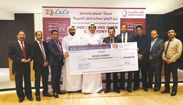 QC receives donation of QR300,000 from LuLu Group