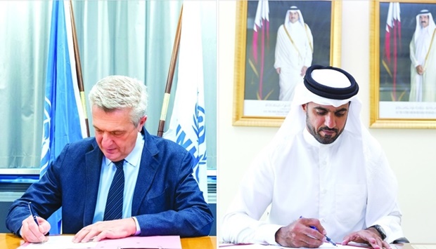 QFFD renews commitment to support UNHCR's global humanitarian response