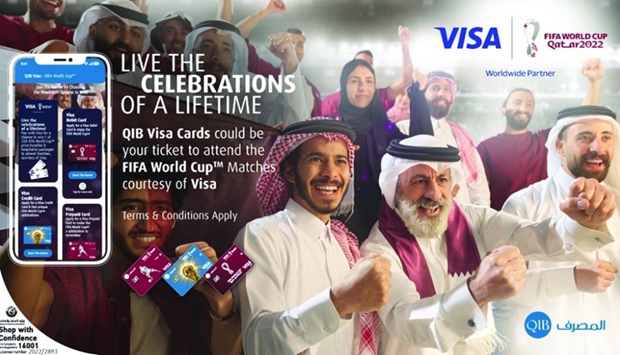 QIB, Visa offer 228 hospitality packages, match tickets to attend FIFA World Cup