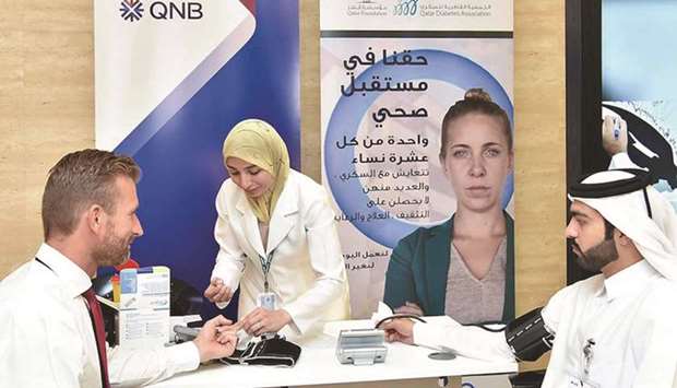 QNB holds قdiabetes at workق awareness day