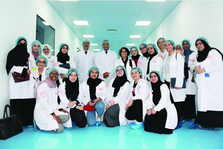 QU pharmacy students explore Qatar’s pharmaceutical industry through Qatar Pharma