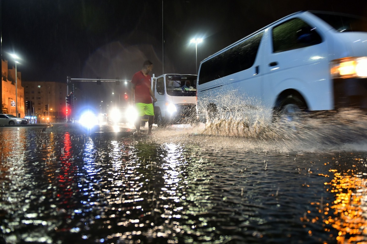 Ras Laffan receives highest amount of rain from yesterday: Qatar Meteorology