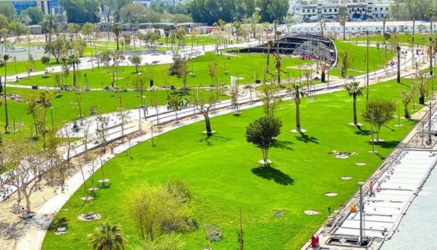 Rawdat Al Khail Park development works near completion
