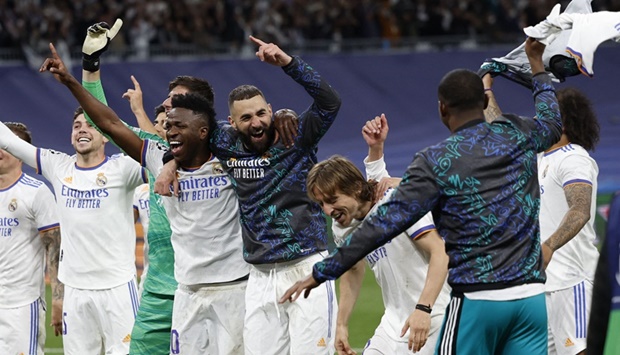 Real Madrid in Champions League final after stunning comeback against Man City