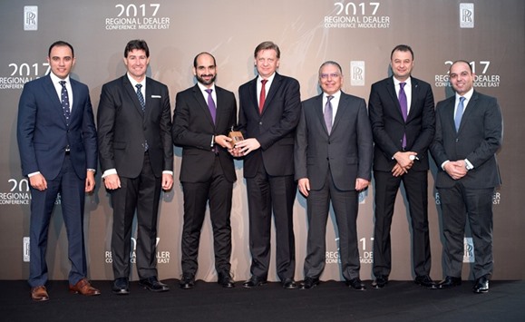 Recognition for Rolls-Royce Motor Cars Doha