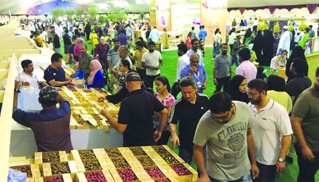 Sale of 10.7 tonnes recorded on first day at Dates Festival