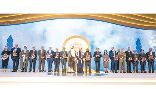 Sheikh Jassim honours award winners