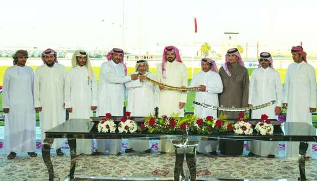Sheikh Joaan crowns winners of HH the Father Amir Camel Racing Festival