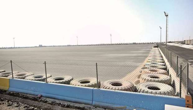 Sport sites getting ready at Sealine Area