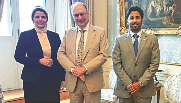State Secretary for Foreign Affairs of Sweden meets Qatar ambassador