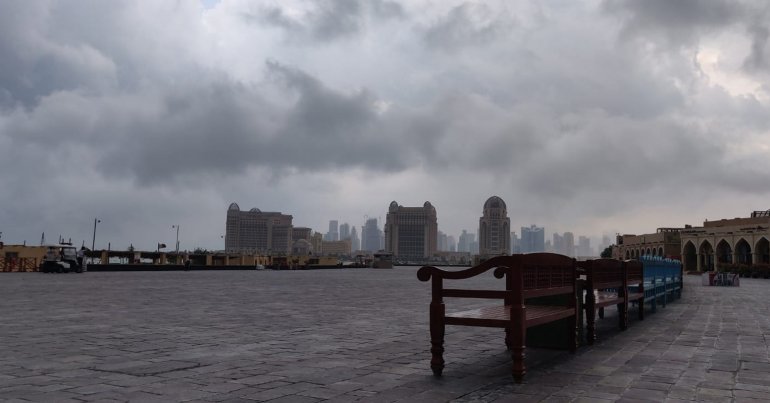 Strong wind and low visibility in most parts of Qatar