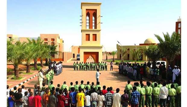 Sudanese officials commence academic year of Tayba Education City