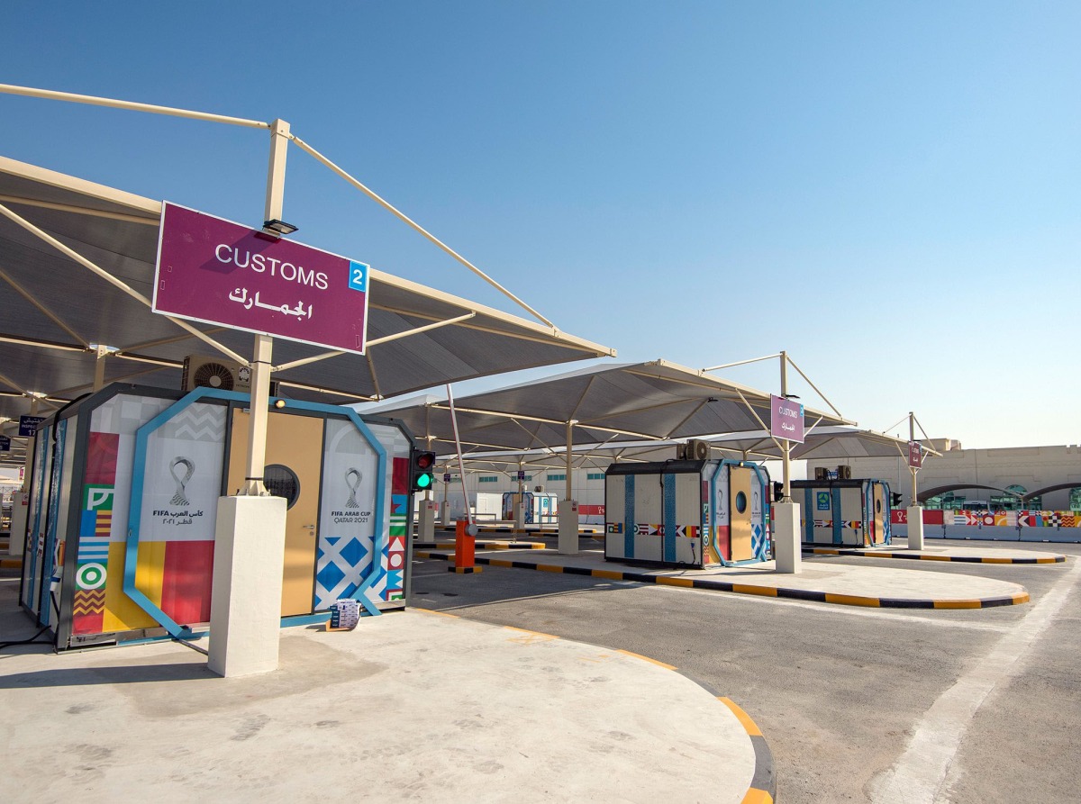 Temporary expansion works at Abu Samra border crossing completed