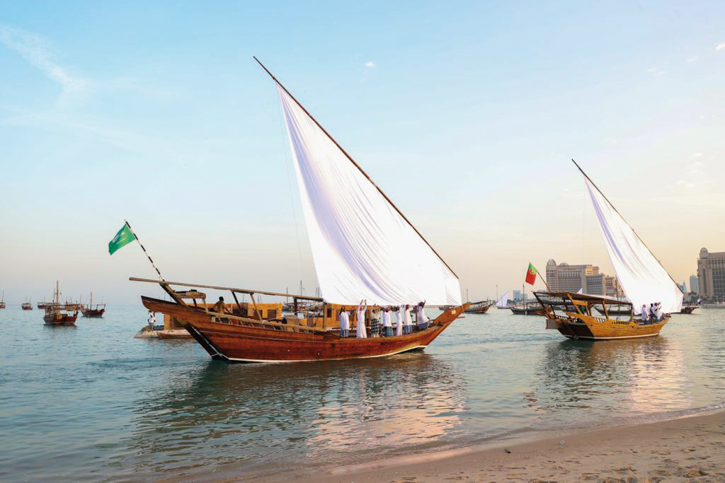 The 13th Edition of Dhow Festival Commences at Katara Beach