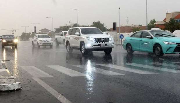 Thundery rain, strong winds forecast for Today