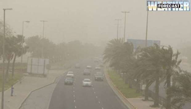 Today most likely Strong winds, reduced visibility