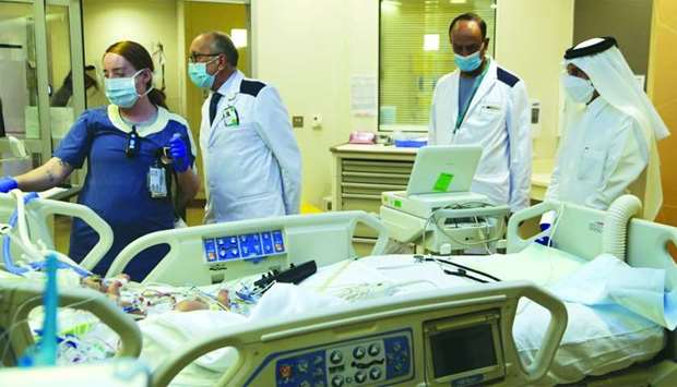Top officials tour Sidra Medicine