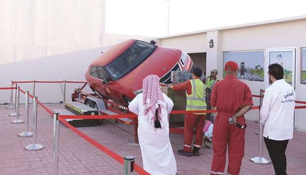 Traffic awareness activities at Darb Al Saai