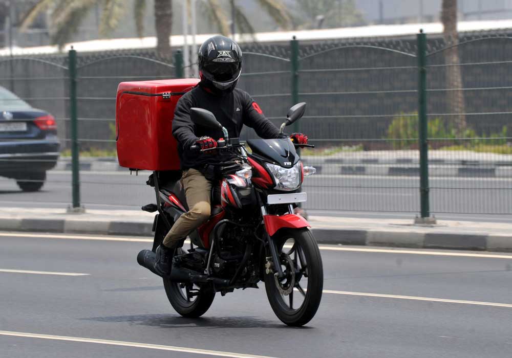 Traffic Department working on how to reduce delivery bike accidents: Official