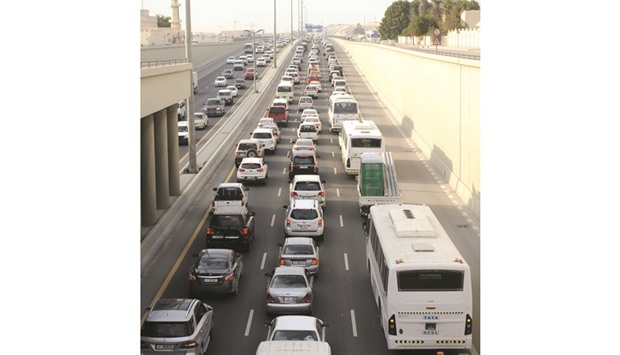 Traffic snarl hits key road