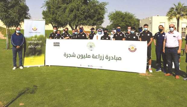 Trees planted in Al Khor Park