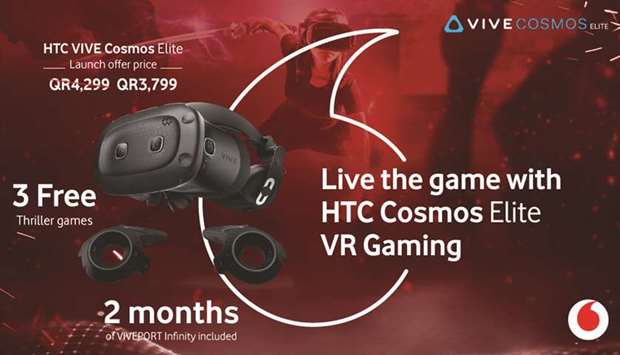 Vodafone launches new HTC Vive Cosmos Elite