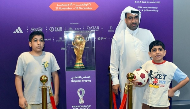 World Cup trophy tour a big crowd-puller