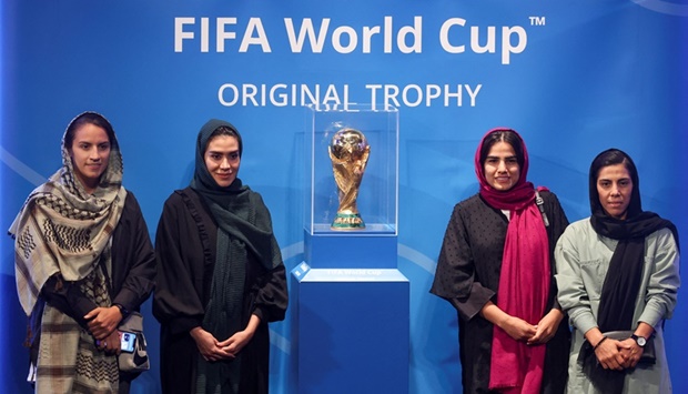 World Cup Trophy Tour reaches Iran