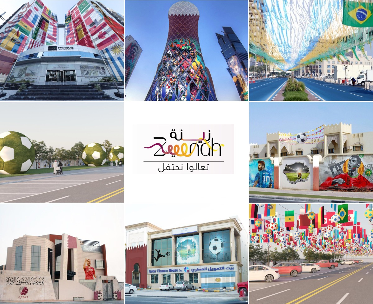 Zeenah: Initiative launched to decorate Qatar in celebration of World Cup 2022